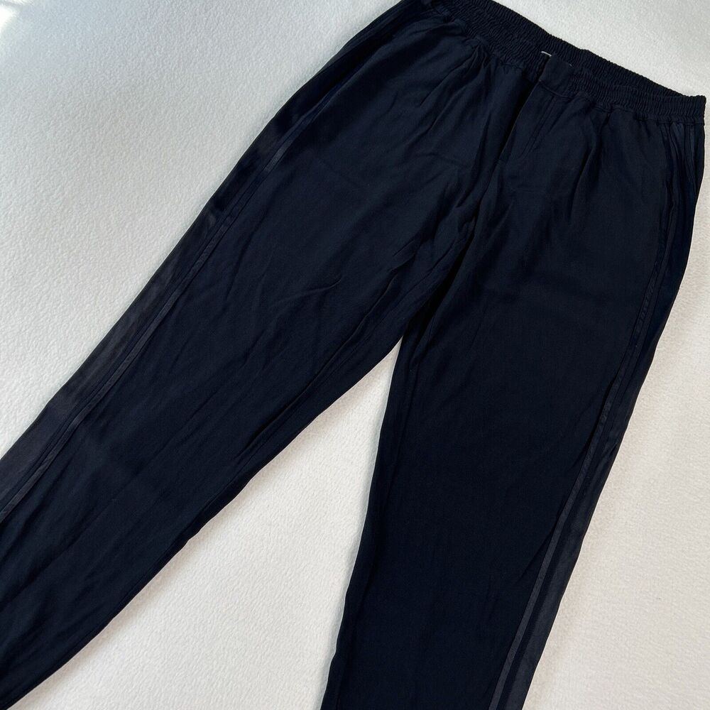 Vince Women's Size M Cuffed Jogger Pants Black V146720756